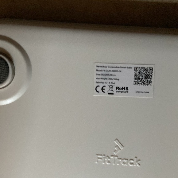 Fittrack scale, about 2 years old works great just don’t need any longer. - Picture 2 of 2